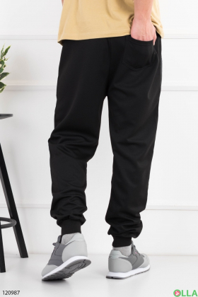Men's black sports pants