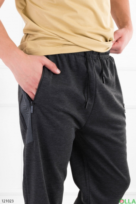 Men's gray sweatpants