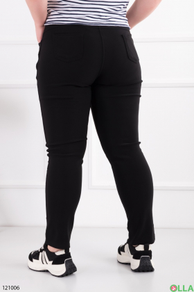 Women's black batal leggings