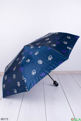 Жіноча темно-синя парасолька