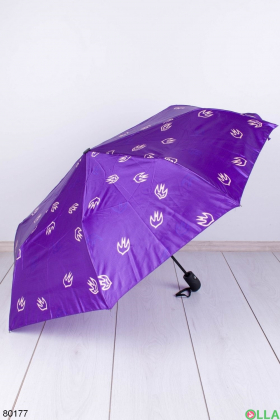 Жіноча фіолетова парасолька