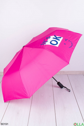 Жіночий малинова парасолька