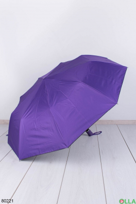 Женский фиолетовый зонт