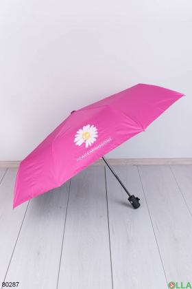 Жіноча рожева парасолька