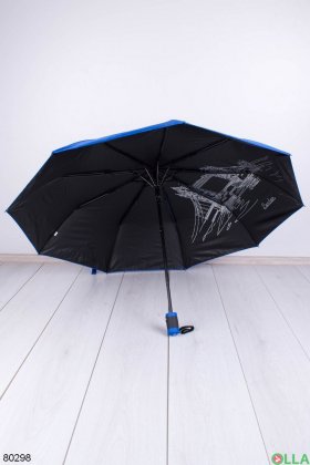 Женский синий зонт