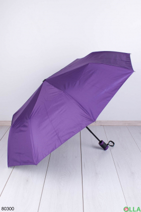 Женский фиолетовый зонт