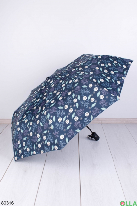 Жіноча темно-синя парасолька