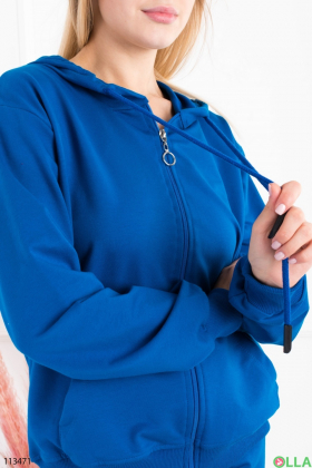 Жіночий синій спортивний костюм