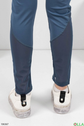 Women's blue sports leggings batal