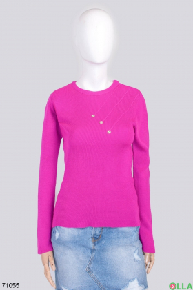 Жіночий фіолетовий светр