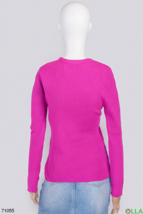 Women's purple sweater
