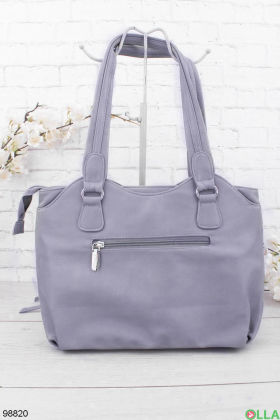 Женская фиолетовая сумка