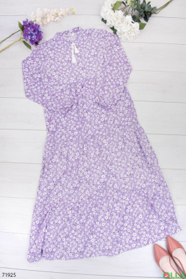Women's dress with floral print