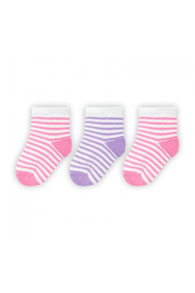 Детские носки для девочки NSD-368 размер ( от 0-6 месяцев) (90368) Разные цвета