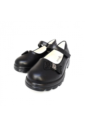 Туфлі для дівчинки 56-98 28 19 см Чорний