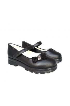 Туфлі для дівчинки 56-98 28 19 см Чорний