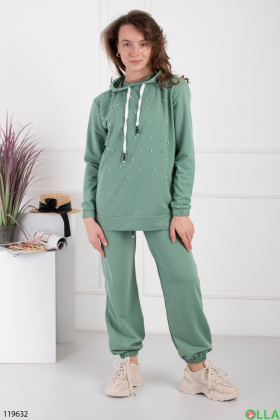 Women's turquoise tracksuit