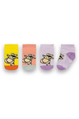 Детские носки для девочки NSD-335 р. (от 0-6 месяцев) (90335) Разные цвета obs-2059033508005