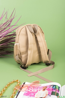 Women's two-color backpack