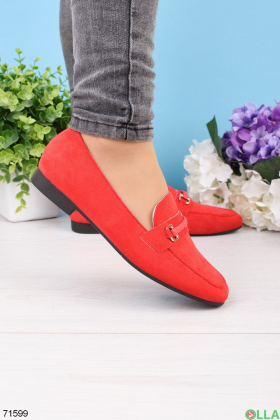 Women's red shoes