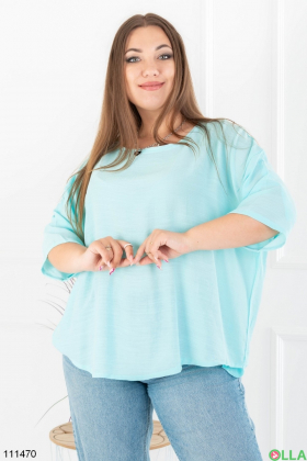 Women's turquoise t-shirt batal