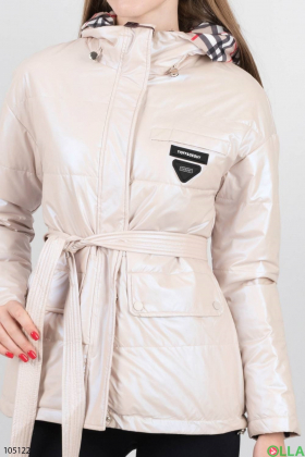 Women's reversible hooded jacket