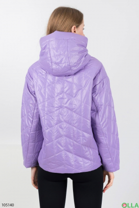 Жіноча фіолетова куртка