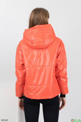 Женская оранжевая куртка