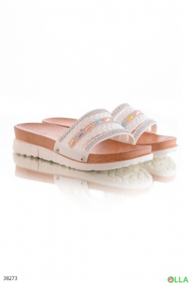 Women's platform slippers