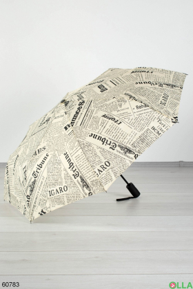 Жіноча парасолька з написами