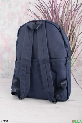 Чоловічий темно-синій рюкзак