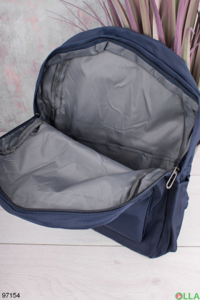 Мужской темно-синий рюкзак