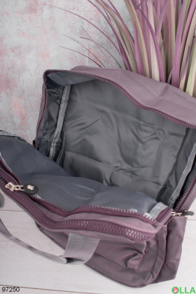 Женский фиолетовый рюкзак