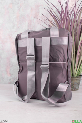 Женский фиолетовый рюкзак