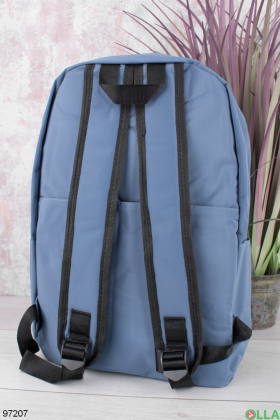Жіночий синій рюкзак