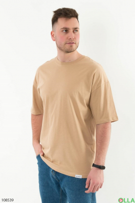 Men's light beige t-shirt