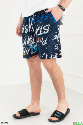 Мужские пляжные шорты с принтом