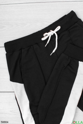 Жіночі чорні спортивні штани