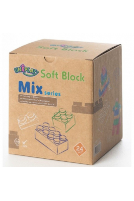 Конструктор Mix Soft Block Primary UN3024PR 24 предмета 