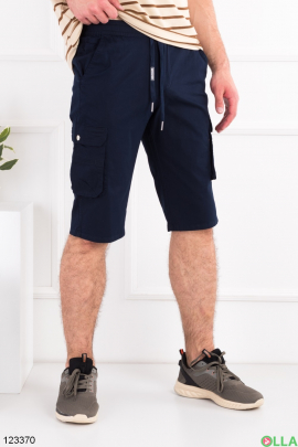 Men's dark blue batal shorts