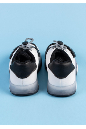 Чорно-білі кросівки для дівчаток