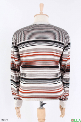 Men's striped sweater