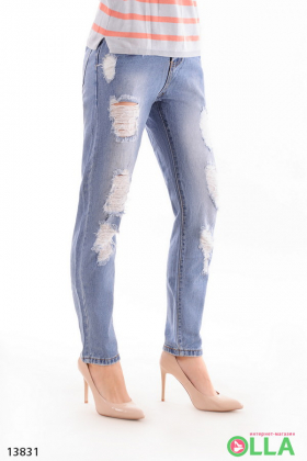Жіночі джинси вільного крою