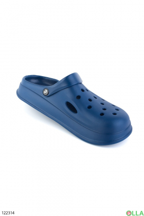 Men's dark blue crocs