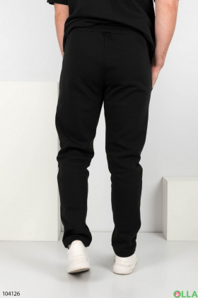 Men's black sweatpants