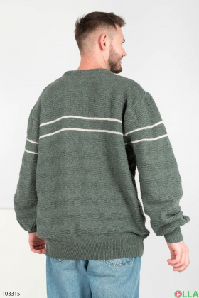 Khaki men's sweater