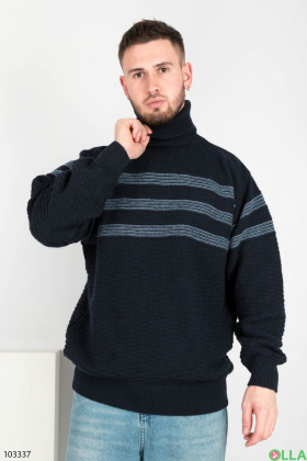Men's dark blue sweater