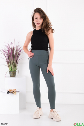 Women's gray leggings