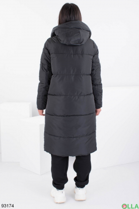 Жіноча зимова куртка-трансформер сріблястого кольору