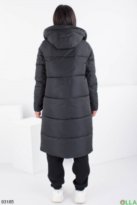 Женская зимняя куртка-трансформер золотистого цвета
